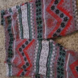 Christmas legging pants